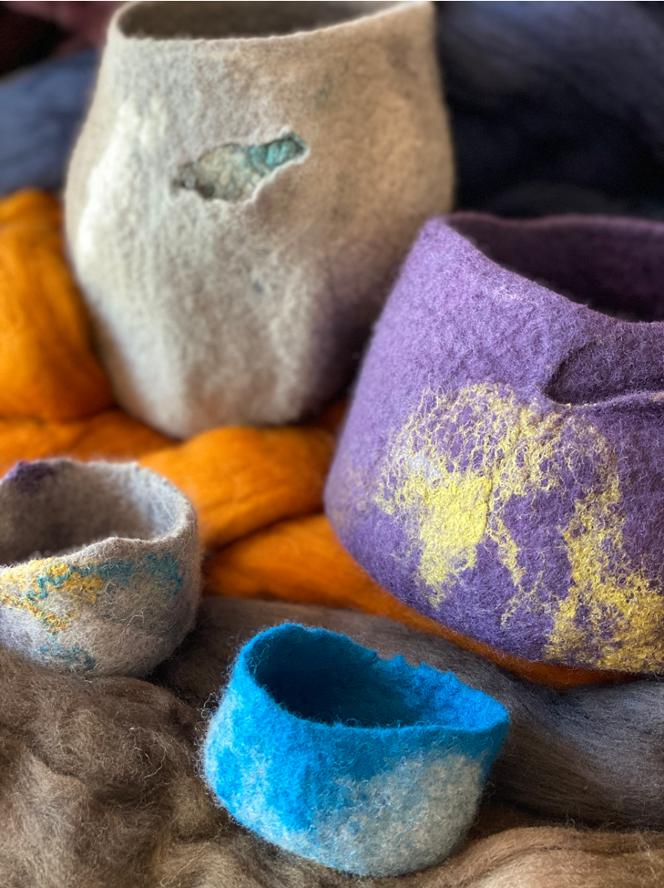 Felt bowls