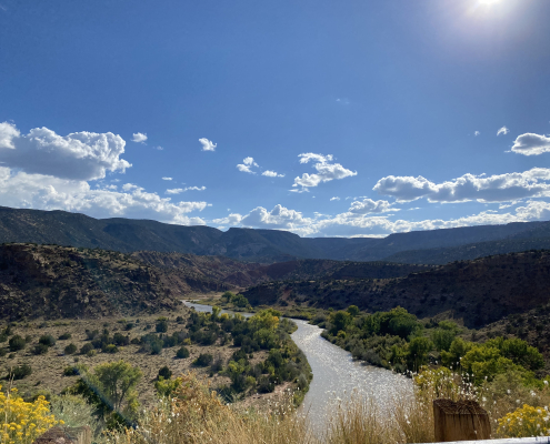 Mountainscape in New Mexico